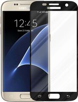 Cadorabo Film de blindage plein écran pour Samsung Galaxy S7 en TRANSPARENT avec NOIR - Verre de protection d'écran trempé (trempé) en dureté 9H avec 3D Touch (EMBALLAGE DE DÉTAIL)