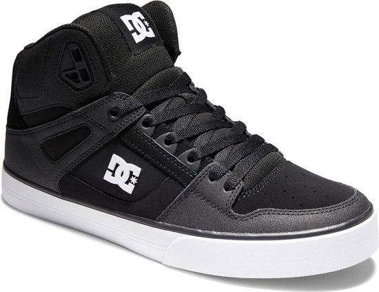DC SHOES Pure High-Top Toilet Baskets pour femmes Hommes Noir