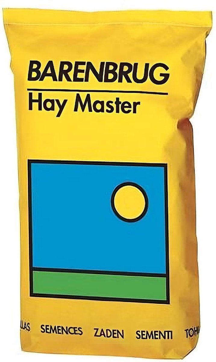 Barenbrug hooi graszaad Horse Master Hay - hooi voor paarden, koeien en kleinvee - 15kg tot 2500m²