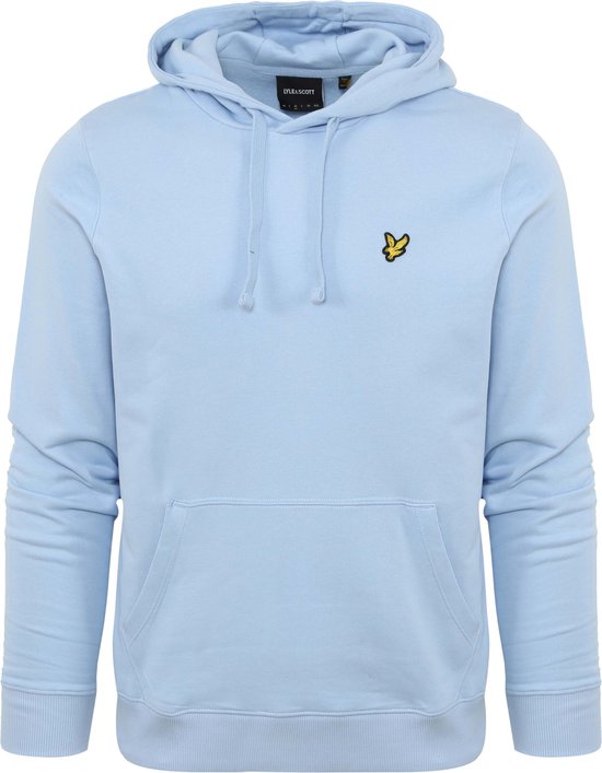 Lyle & Scott - and Scott Hoodie Bleu Clair - M - Coupe Moderne