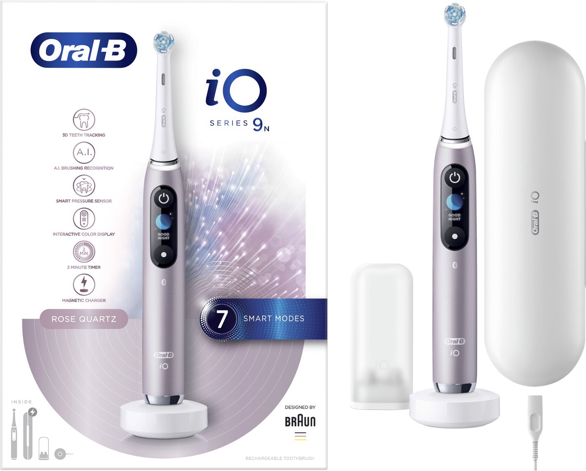 Oral-B iO - 9n - Elektrische Tandenborstel - Roze