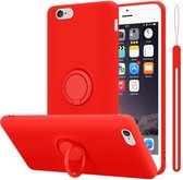 Coque Silicone IPhone 6/6s Plus Rouge - Protection Anti-choc, Mate, Neuf Sous Sachet
