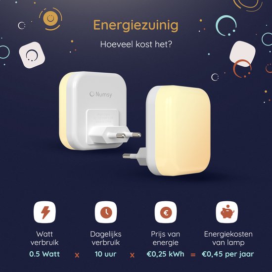 Chambre de bébé Numsy - Capteur de lumière automatique