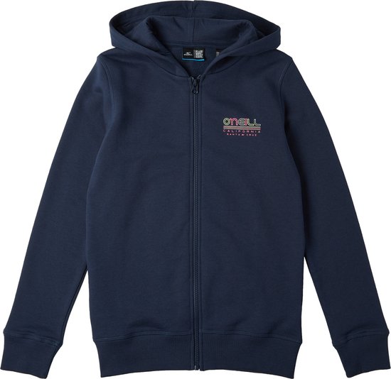 O'Neill Sweatshirts Girls All Year Sweatshirt Fz Ink Blue - A 128 - Ink Blue - A 70% Cotton, 30% Recycled Polyester