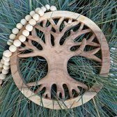The Magical Tree of Life - Muurdecoratie hout - Woonkamer - Slaapkamer - Hart - Handgemaakt - Uniek ontwerp - Smith Premium®