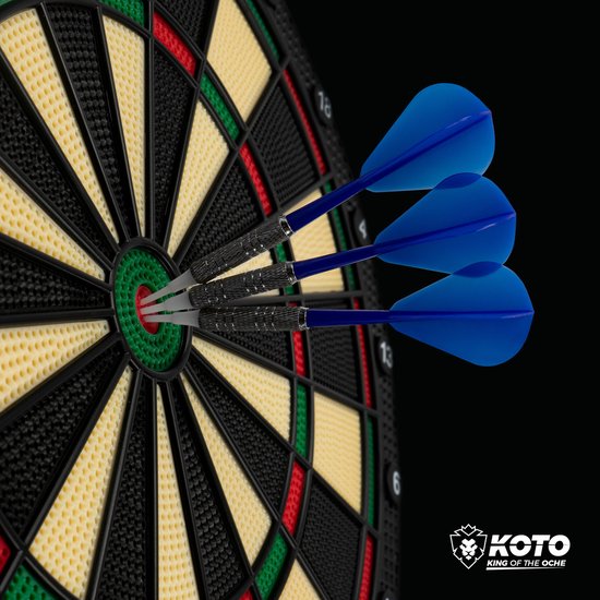 KOTO Soft 590, Elektronisch Dartbord, Dartbord met Softtip Darts, E-Darts Multiplayer, 32 spellen en meer dan 590 variaties, Professioneel Elektronisch Dartspel, DartSet. van KOTO — afbeelding 5