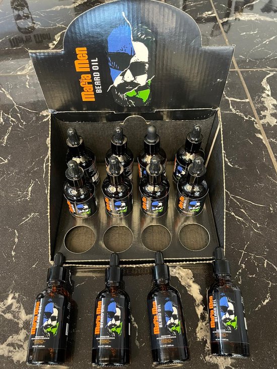 Baard olie - Beard oil - Mafia Men - 50 ml effectief tegen huiduitslag en haaruitval