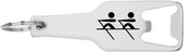 Akyol - roeien flesopener - Roeien - voor de beste sporter - hobby - sporten - roeiers - 105 x 25mm