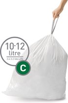 Sacs à déchets Simplehuman Code C - 10-12 l - 20 pièces