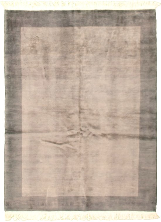 FinestPeshawarZiegler Pakistan Grijs Tapijt Handgemaakt