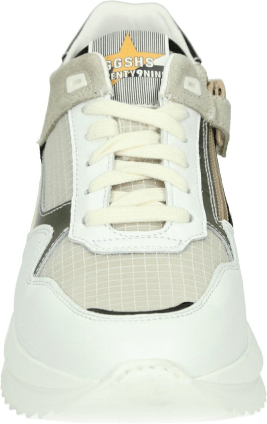 Giga Shoes G4081 - Kinderen MeisjesLage schoenen - Kleur: Wit/beige - Maat:  37 | bol.