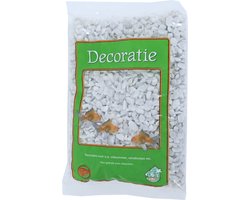 Boon Aquariumgrind - Inhoud 1kg - Bodembedekking - Aquarium steen - Bodembedekkers - Aquarium grind - Bodembedekking aquarium - Marmerslag wit