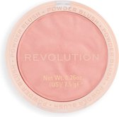 Makeup Revolution - Reloaded Powder Blush - Long Lasting Powder Blush 7.5G Peaches & Cream