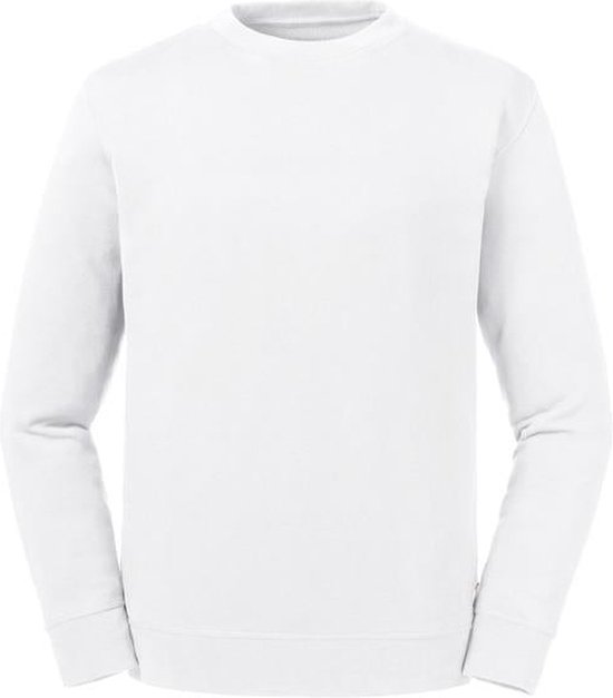 Russell - Reversible Sweater - Wit - 100% Biologisch Katoen - L