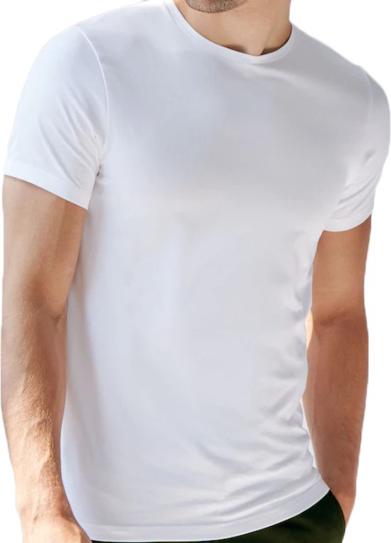 HL-tricot heren T-shirt korte mouw - 100% Katoen - XXL - Wit