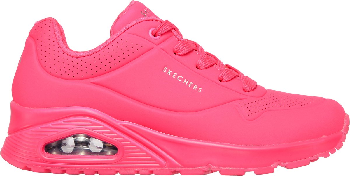 Skechers Uno Night Shades Dames Sneakers - Roze - Maat 38 | bol.com