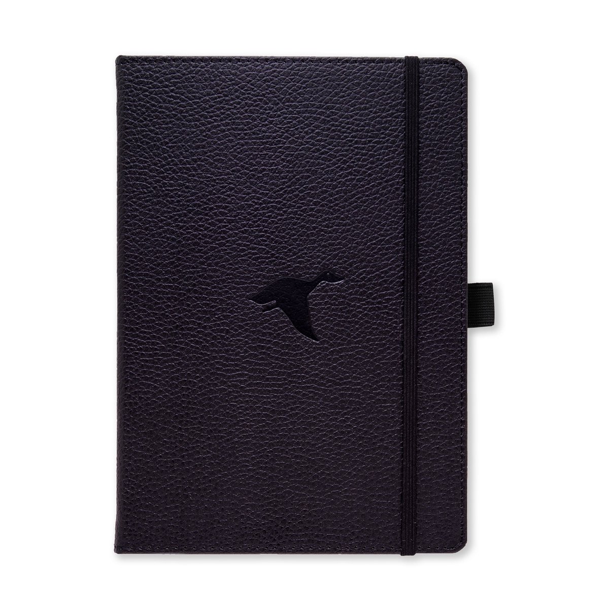 Dingbats* Wildlife A5 Notitieboek – Black Duck Stippen – Bullet Journal met 100 gsm Inktvrij Papier – Schetsboek met Harde Kaft, Binnenvak, Elastische Sluiting en Bladwijzer