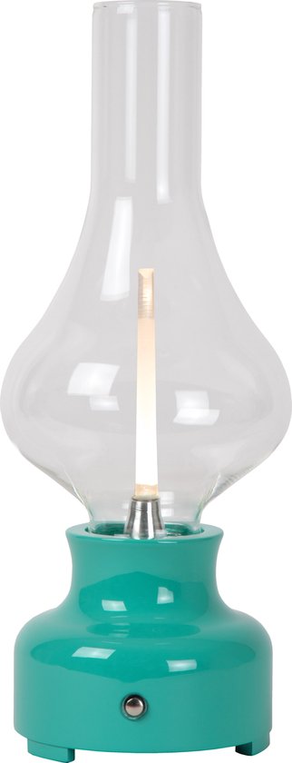 Lucide JASON - Oplaadbare Tafellamp - Accu/Batterij - LED Dimb. - 1x2W 3000K - 3 StepDim