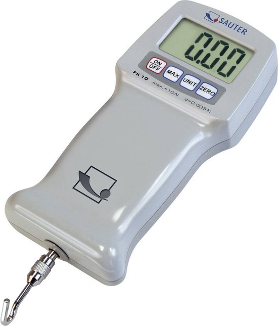 Sauter FK 50 Krachtmeter 50 N (max.) Fabrieksstandaard (zonder certificaat)