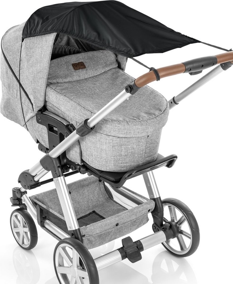 ShineSafe Luifel voor kinderwagen, zwart