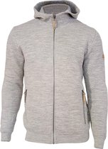 Ivanhoe vest Morel Hood Male voor heren van wol - Light Silver - Grijs