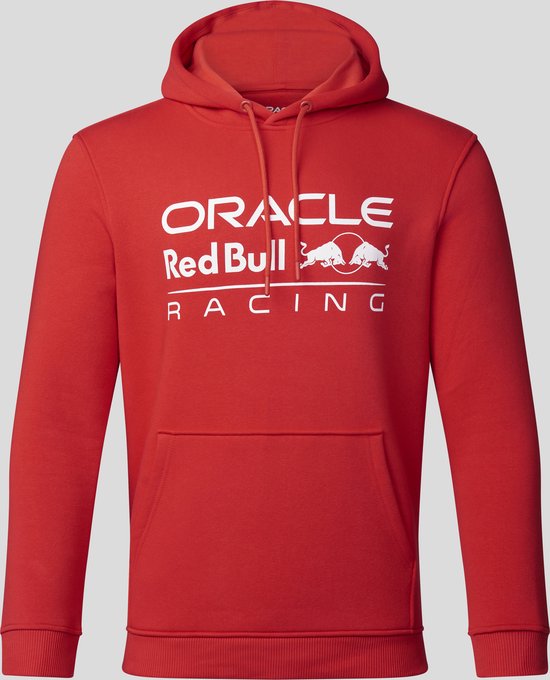 Red Bull Racing Logo Hoody Rood 2023 S - Max Verstappen - Sergio Perez - Oracle