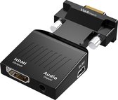 Adaptateur Techvavo® VGA vers HDMI - 1080P Full HD - Convertisseur Universel - Analogique vers Numérique