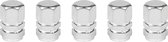 Set de Bouchons de valve Benson - Aluminium - Universel - 5 pièces