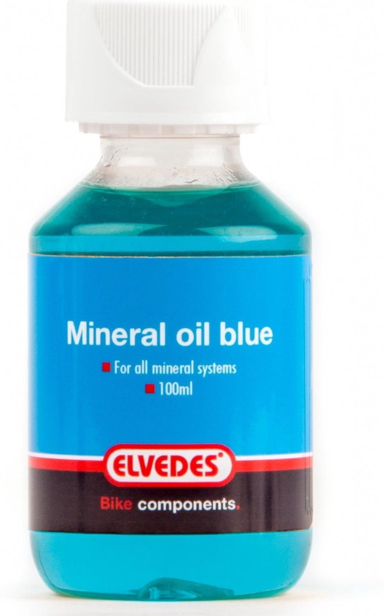 Elvedes Blauwe minerale olie voor hydraulische schijfremmen - 100 ml