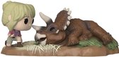 Funko Dr. Sattler & Triceratops - Funko Movie Moment - Jurassic Park Figuur