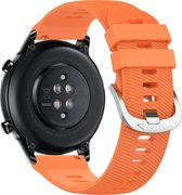 Bracelet adapté pour Honor Magic Watch 2, 46 mm Silicone texturé Oranje