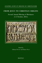 From Jesus to Christian Origins: Second Annual Meeting of Bertinoro (1-4 October, 2015)