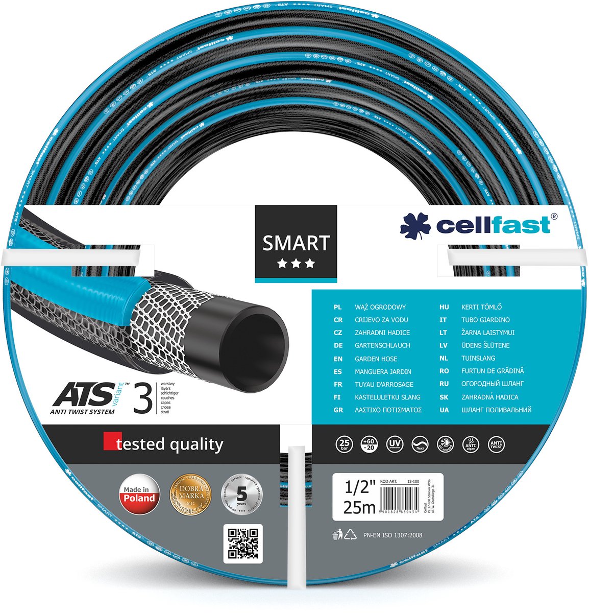 Cellfast - Cellfast - Tuinslang - Smart - 1/2" - 50 M (CF13-101)