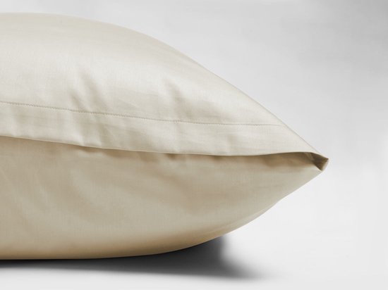 Ensemble de housse Yumeko satin de coton gris sable 240x220