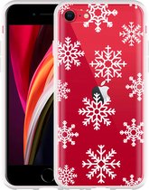 iPhone SE 2020 Hoesje Snow - Designed by Cazy