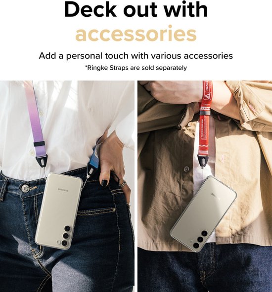 Coque Samsung Galaxy S23 Ringke Fusion Transparente