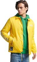 SUPERDRY Snap Coach Jas Mannen Nautical Yellow - Maat XL