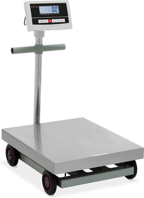 Isotrade Platformweegschaal 150 KG - pakketweegschaal - Industriële weegschaal