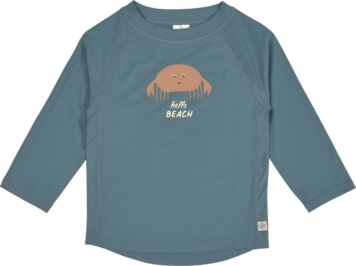 Lässig Zwemshirt Rashguard Lange Mouw Splash & Fun Crabs blue, 03-06 mnd. Maat 62/68