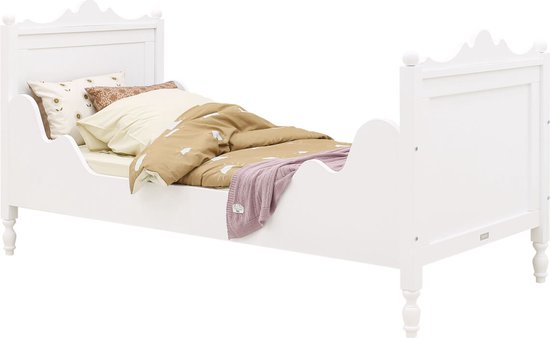 Zonnebrand Aanzienlijk Doodskaak Bopita Belle bed 90x200 - Wit | bol.com