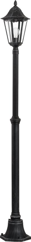 EGLO Navedo Sokkellamp - Staande lamp - Buiten - E27 - 200 cm - Zwart