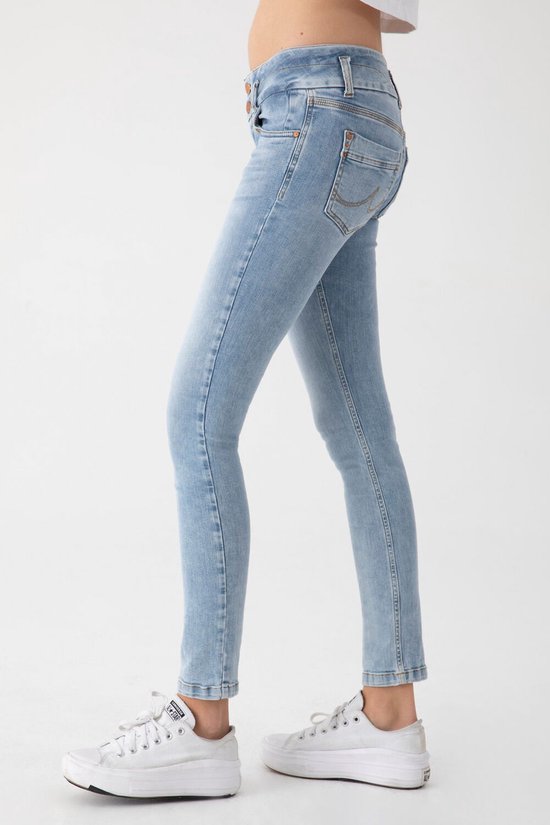 LTB Zena Dames Slim Fit Jeans Blauw - Maat W34 X L32 | bol.com