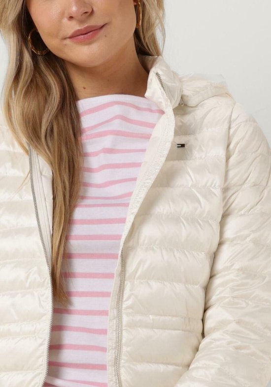 Tommy Hilfiger Feminine Lw Down Jacket Jassen Dames Zomerjas Ecru Maat S bol