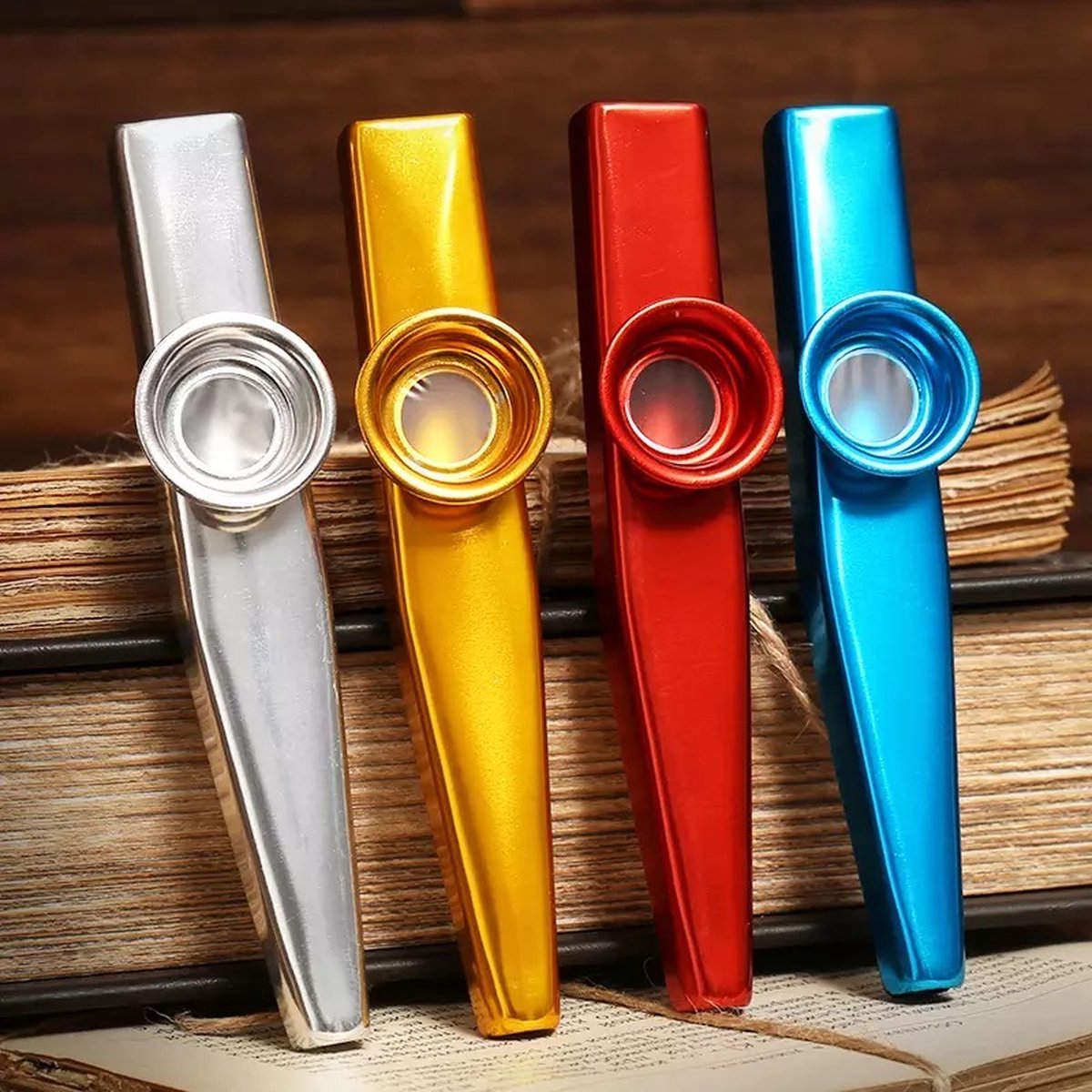 Instruments de Musique en Plastique Kazoos avec Diaphragmes de