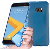 Cadorabo Hoesje voor HTC ONE M10 in KONINKLIJK BLAUW - Beschermhoes gemaakt van flexibel TPU silicone Case Cover