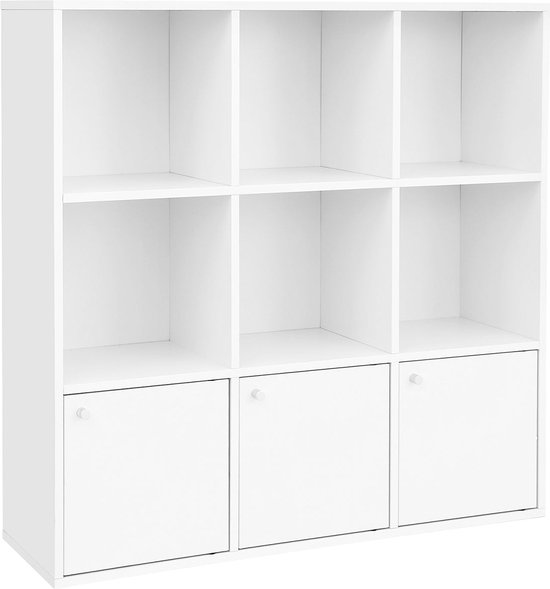 Opbergrek/boekenkast compo licht eikenhout La Redoute Interieurs | La Redoute