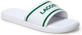 Lacoste L.30 Slide 118 2 Cam  Slippers - Maat 46 - Mannen - wit/groen