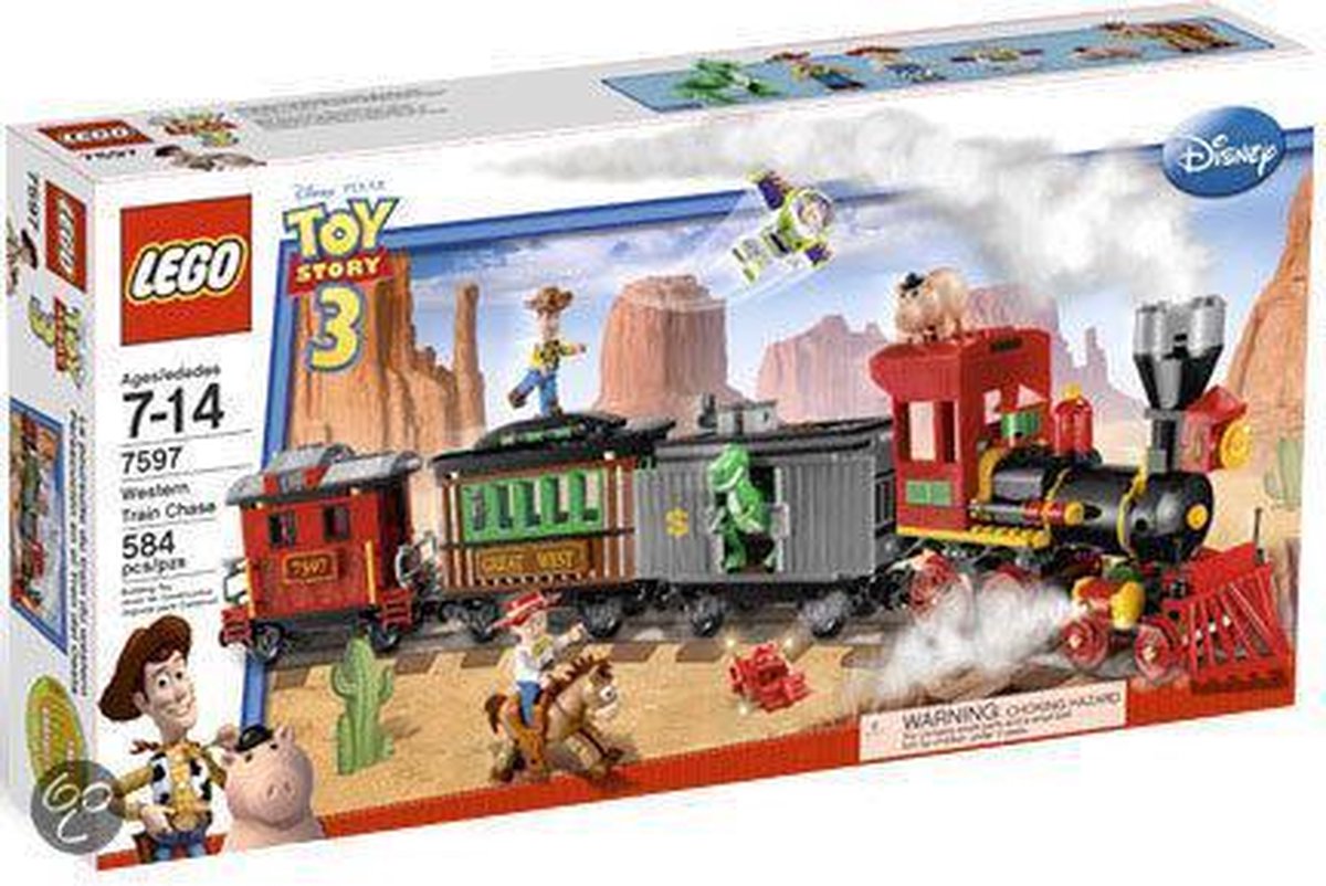 LEGO Toy Story 3 Wild West Treinachtervolging - 7597 | bol.com