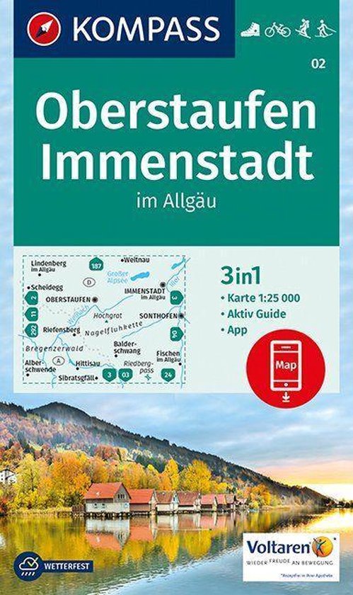 Kompass WK02 Oberstaufen/Immenst im Allgäu - cover