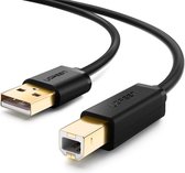 Ugreen 10351 USB-kabel 3 m USB 2.0 USB A USB B Zwart